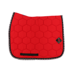 Oxxer - Monogramme dressage pad red | - Ohlala