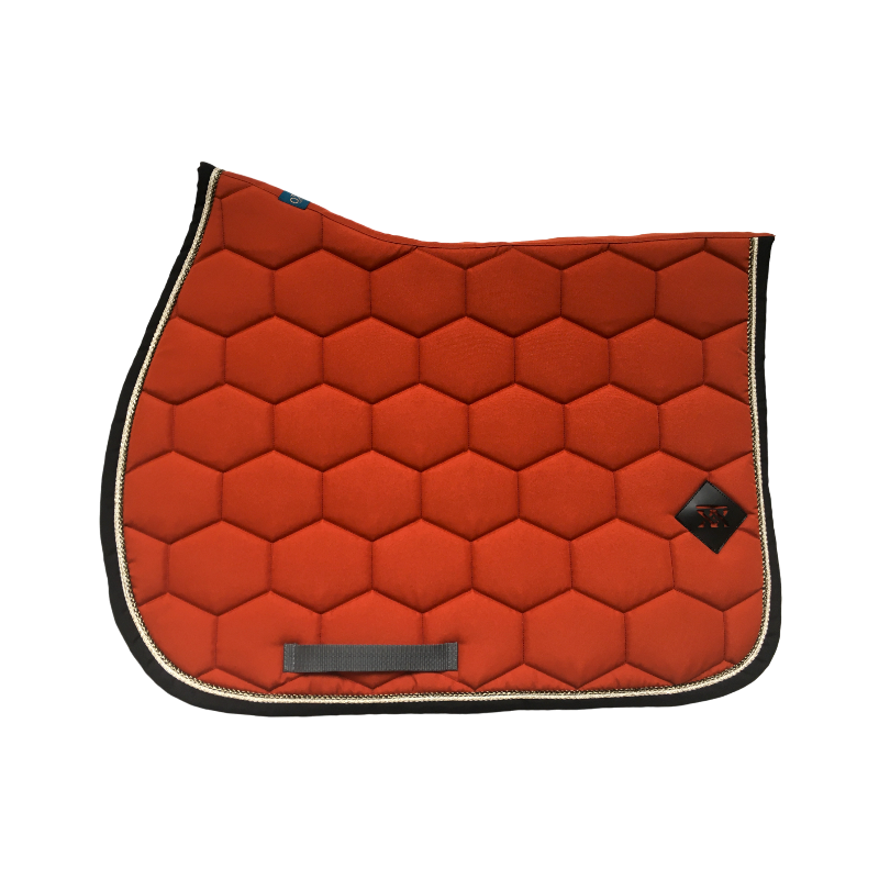 Oxxer - Tapis de selle Intemporel terracotta | - Ohlala