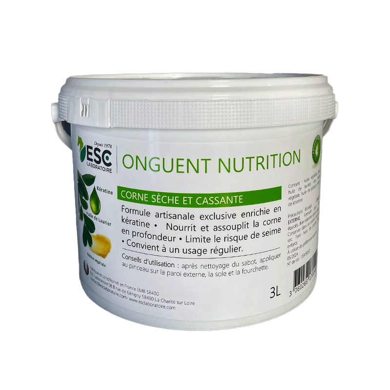 ESC Laboratoire - Onguent pour sabots Nutrition à la Kératine 3L | - Ohlala