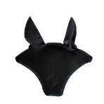 Oxxer - Short horse ear bonnet Diamond black navy glitter | - Ohlala