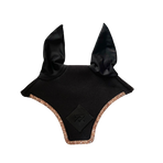 Oxxer - Kurze Pferdemütze Diamant schwarz rose gold Pailletten | - Ohlala