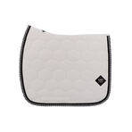 Oxxer - Monogram white/black dressage saddle pad | - Ohlala