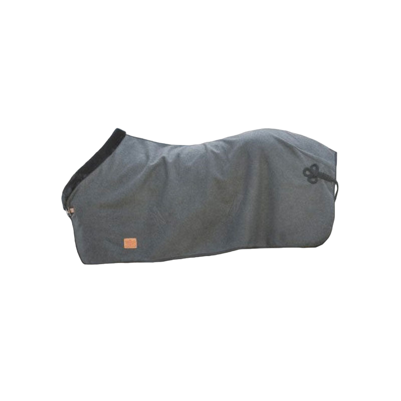 Paddock Sports - Couverture Wooltouch gris chiné | - Ohlala