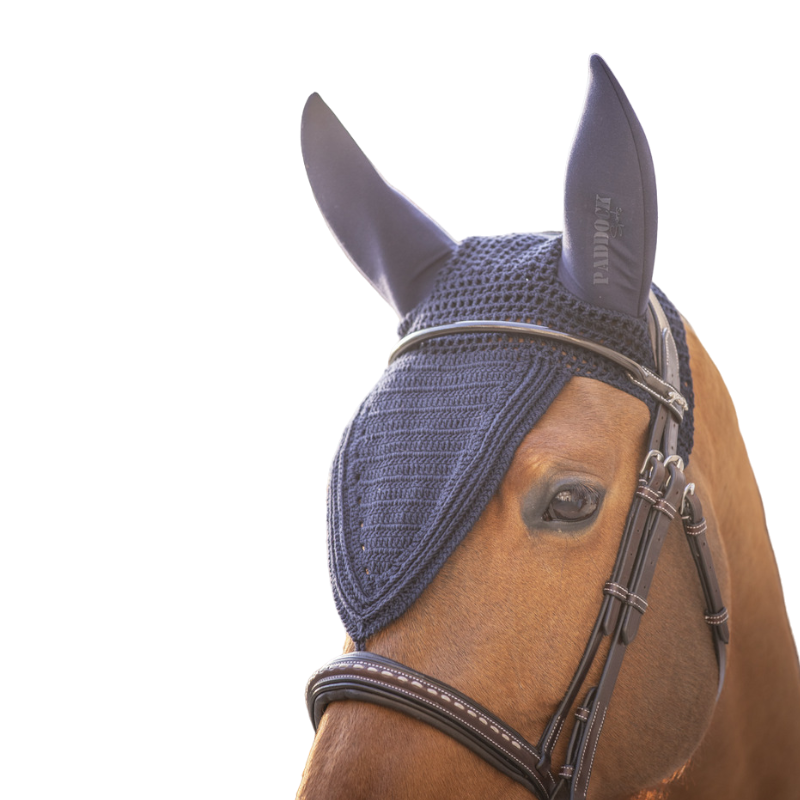 Paddock Sports - Bonnet long anti-bruit Pro coton marine