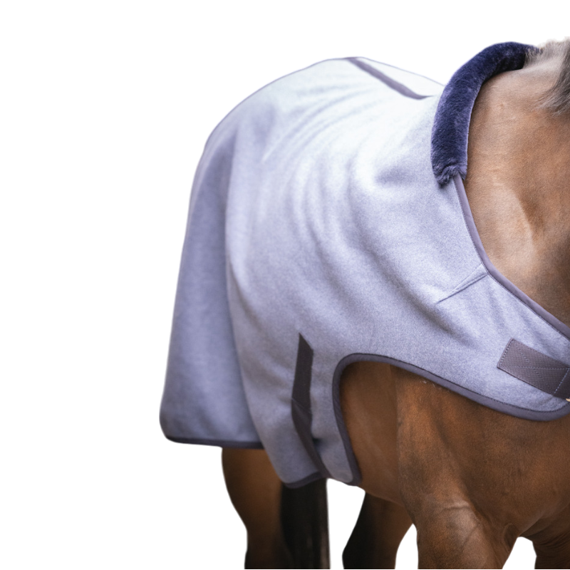 Paddock Sports - Couverture de marcheur Walker Wooltouch blanc chiné 0g