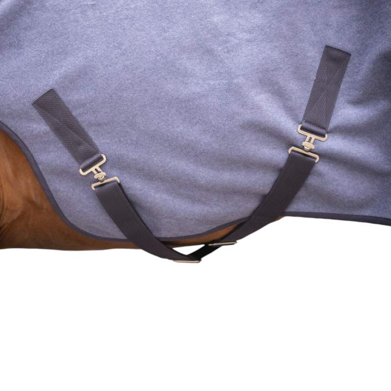 Paddock Sports - Couverture de marcheur Walker Wooltouch blanc chiné 0g