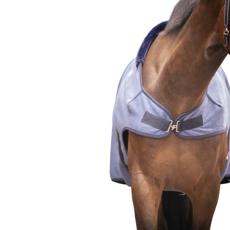 Paddock Sports - Couverture de marcheur Walker Wooltouch blanc chiné 0g