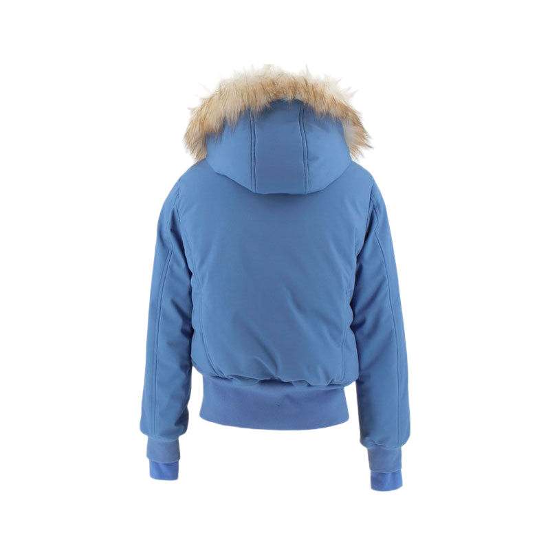 Pénélope Store - Step women's ocean blue down jacket