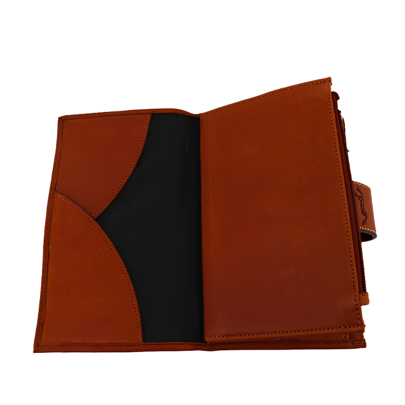 Pénélope Store - Bertille cognac wallet