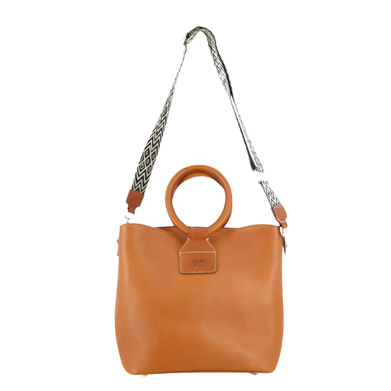 Pénélope Store - Emeline cognac handbag