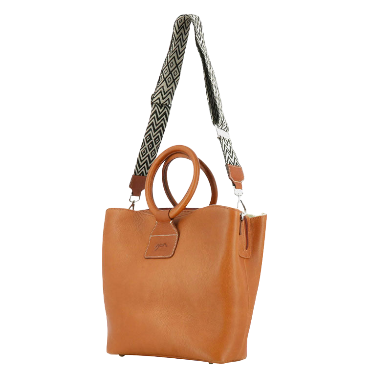 Pénélope Store - Emeline cognac handbag