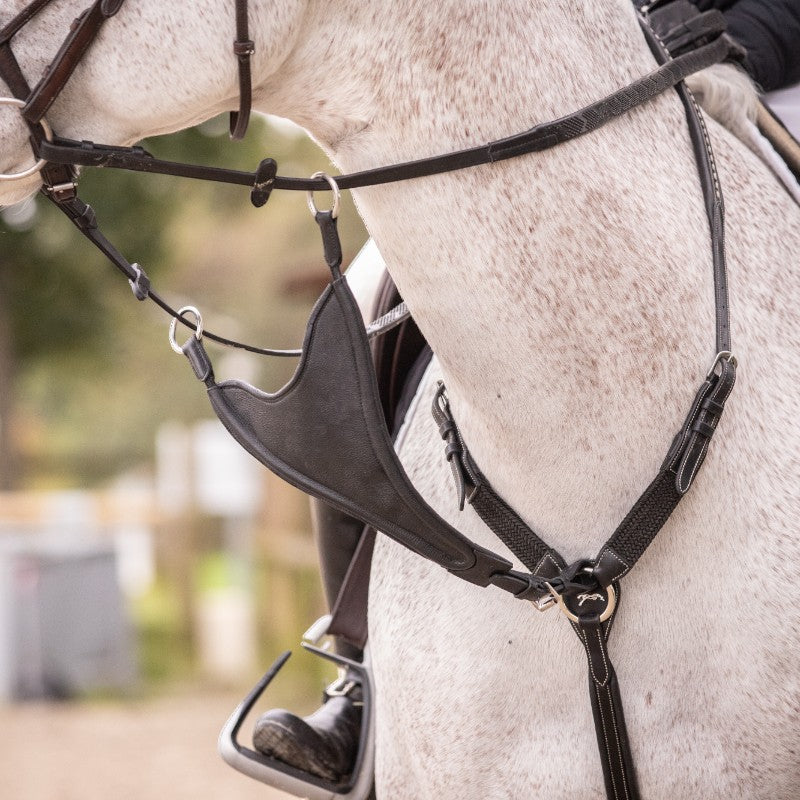 Pénélope Store - Fourche de martingale Bip Plain élastique noir | - Ohlala