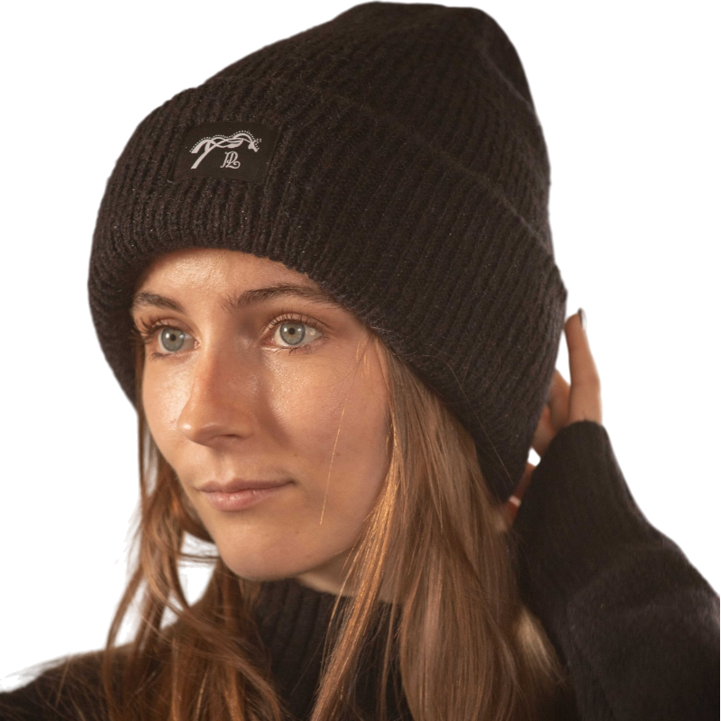 Pénélope - Solena Black Women's Beanie