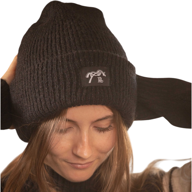 Pénélope - Solena Black Women's Beanie
