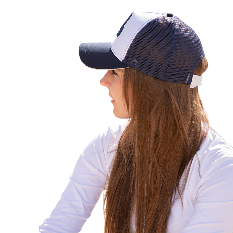 Pénélope - Navy Mesh Cap 