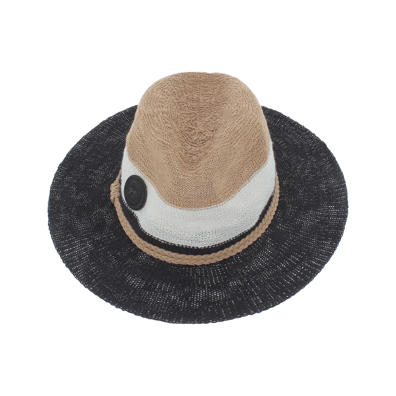 Pénélope - Camel Raffia Hat 