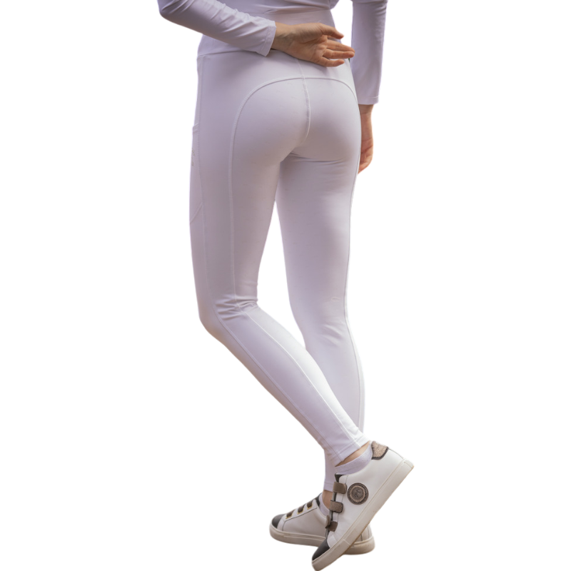Pénélope - Legging d'équitation Anaé blanc