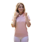 Pénélope - Polo de manga corta mujer Illiana rosa empolvado | - Ohlala