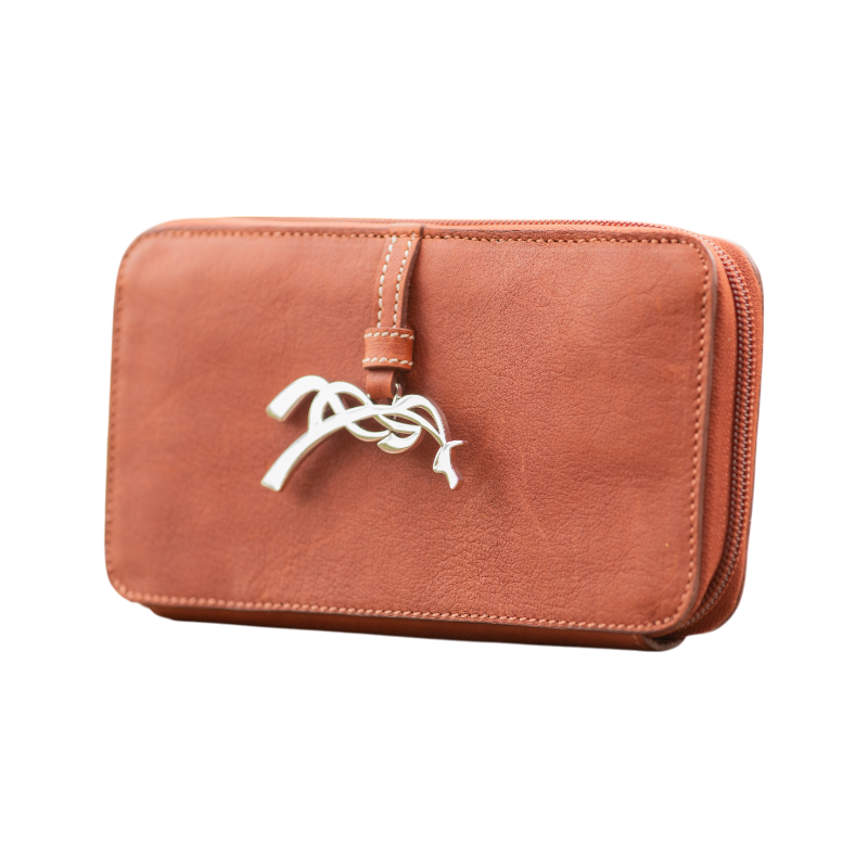 Pénélope - Vittoria cognac wallet 