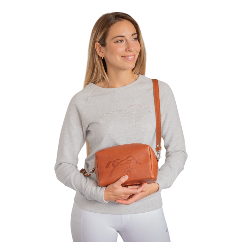 Pénélope - Sac Laly Gold cognac