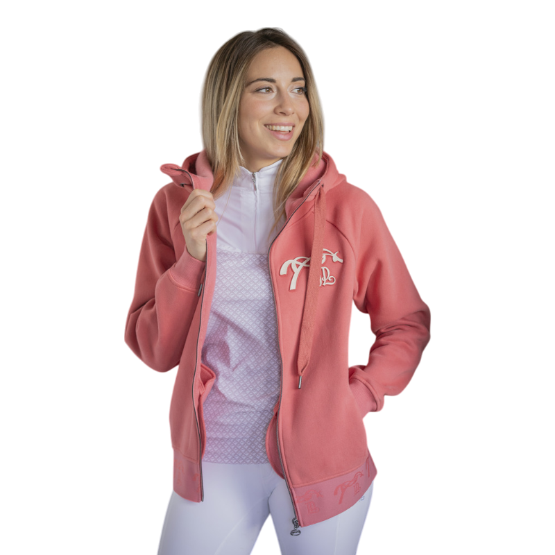 Pénélope - Sweat femme Meiwenty pêche