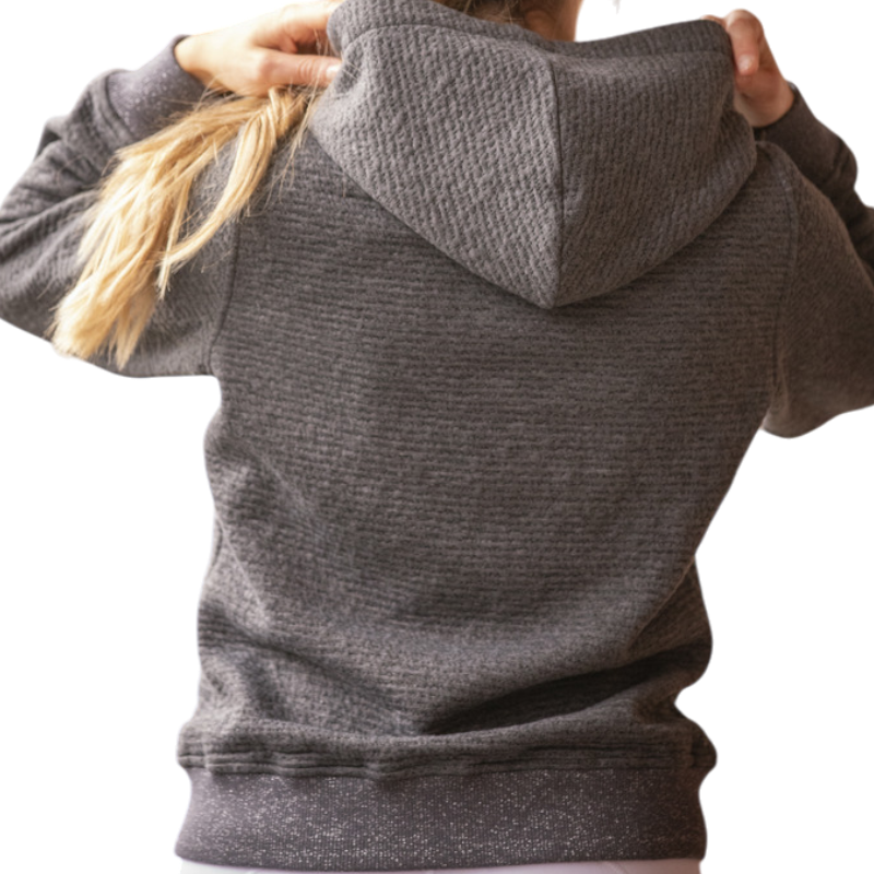 Pénélope - Women's sweatshirt Tressy Flock gray 
