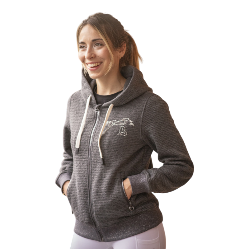 Pénélope - Women's sweatshirt Tressy Flock gray 