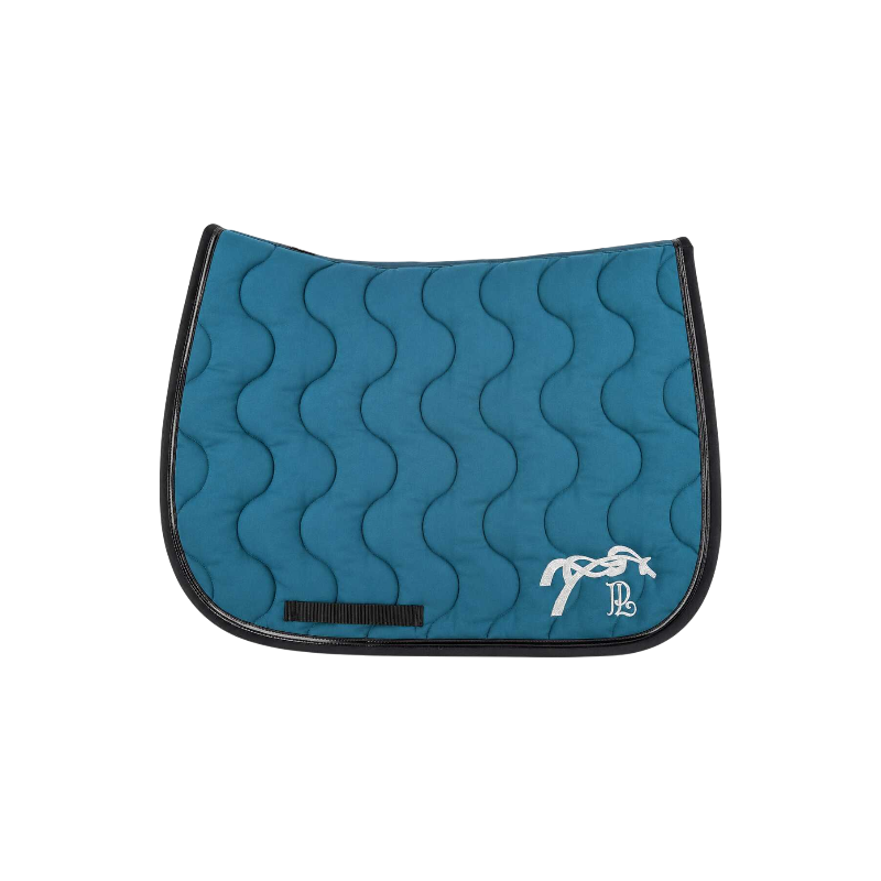 Pénélope - Classique Teal/ Black Saddle Pad