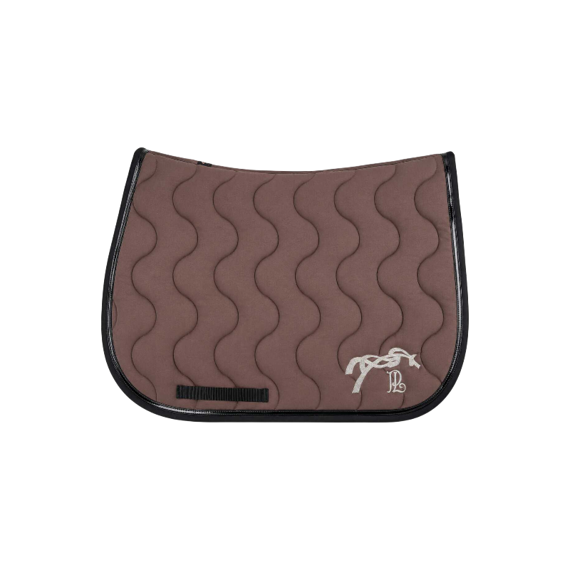 Pénélope - Classique Saddle Pad Marron Glacé / Black