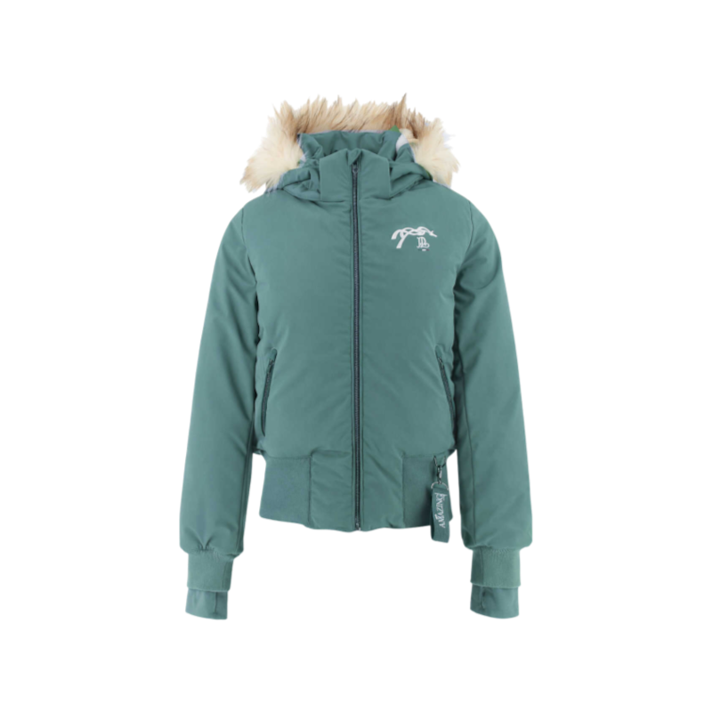 Pénélope - Women's Step Emerald Green Long-Sleeve Jacket