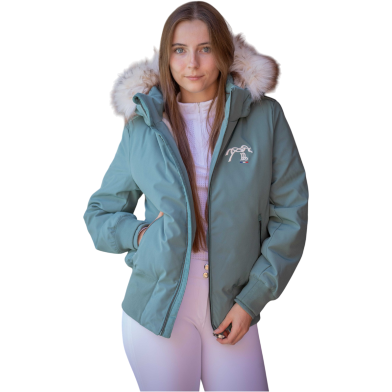 Pénélope - Women's Step Emerald Green Long-Sleeve Jacket