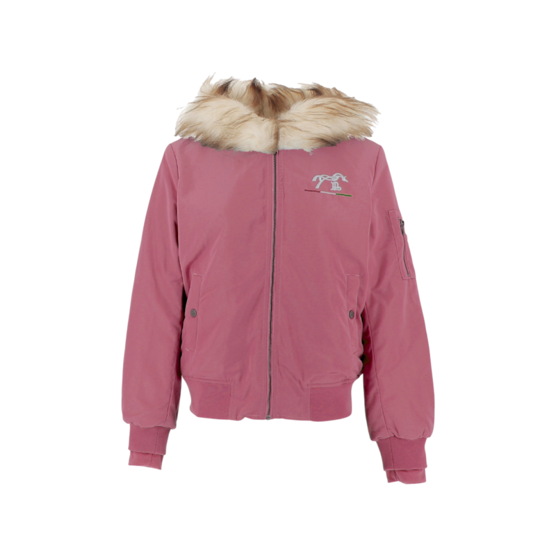 Pénélope - Women's Lyon Dusty Pink Bomber Jacket