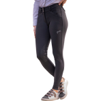 Pénélope - Pantalón de equitación mujer New Point Sellier negro