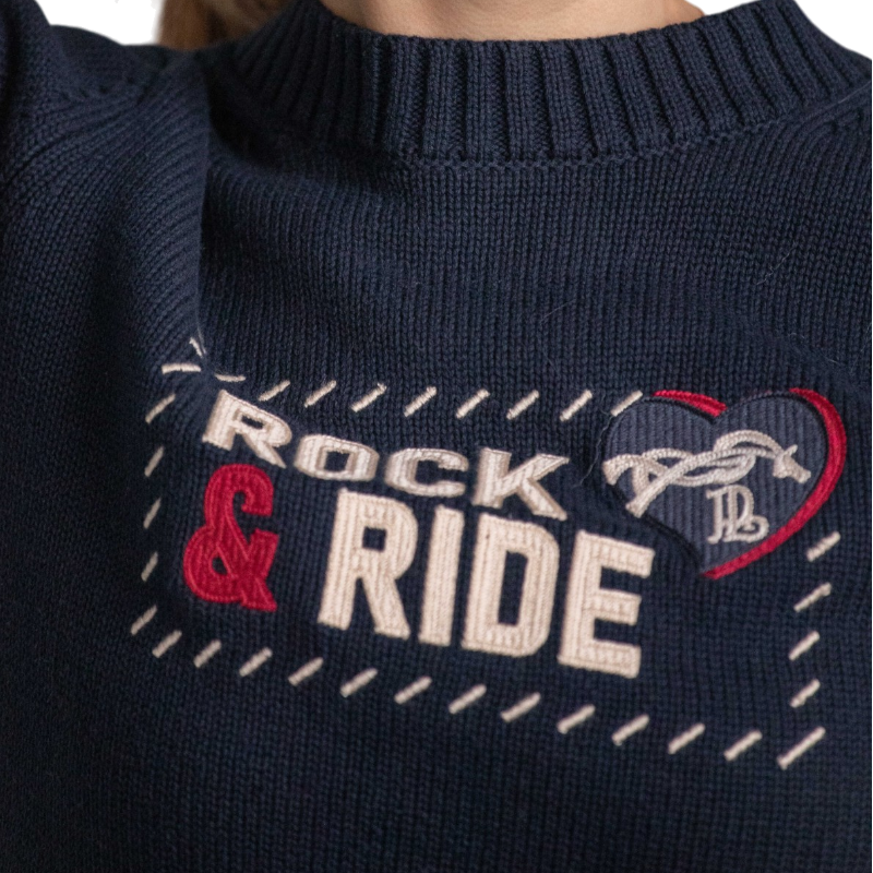 Pénélope - Pull manches longues femme Florida marine