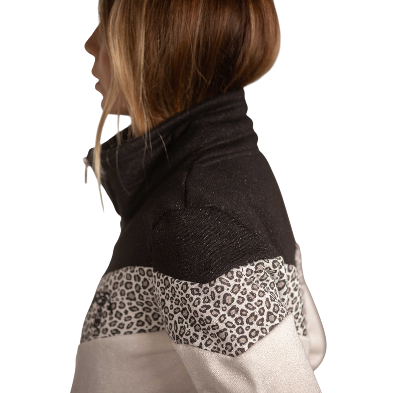 Pénélope - Sweat manches longues femme Leonative gris