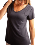 Pénélope - Dames T-shirt korte mouw Juline marine