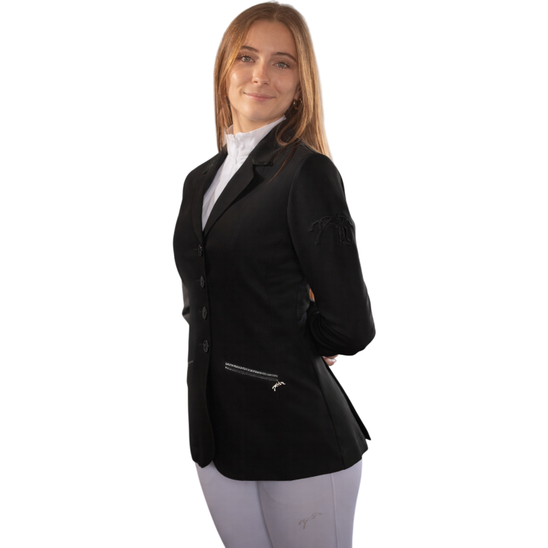 Pénélope - Veste de concours femme Calistrass noir