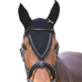 Pénélope - Lang paardenhoofdkapje Strass zwart | - Ohlala