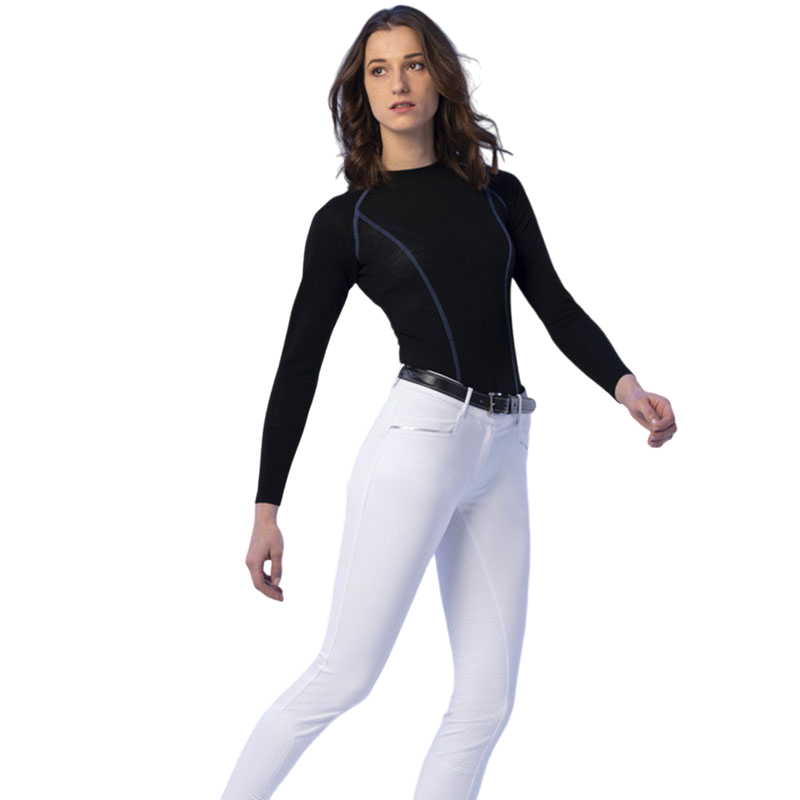 Pro Series - T-shirt manches longues femme Rassembler noir