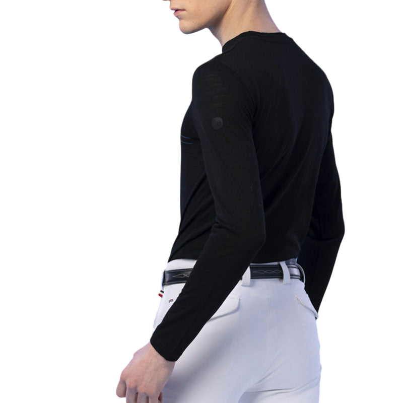 Pro Series - Canter men's long-sleeved t-shirt black