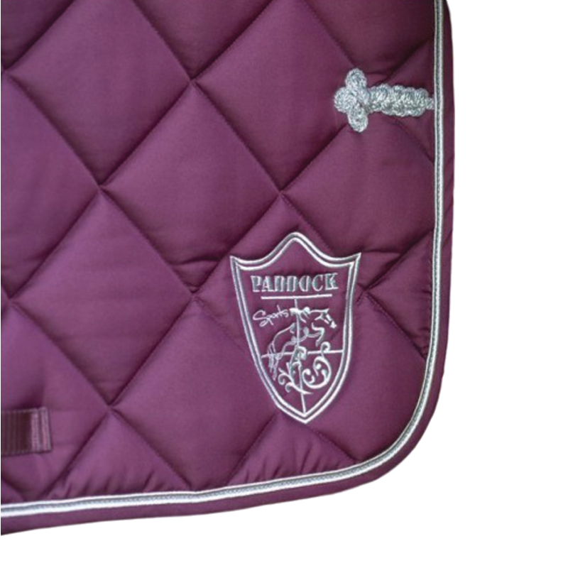 Paddock Sports - Prems plum crest dressage pad