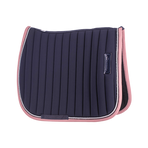 Paddock Sports - Sattelpad Verticali marine/rosa | - Ohlala