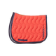 Paddock Sports - Wavy orange/ navy saddle pad | - Ohlala