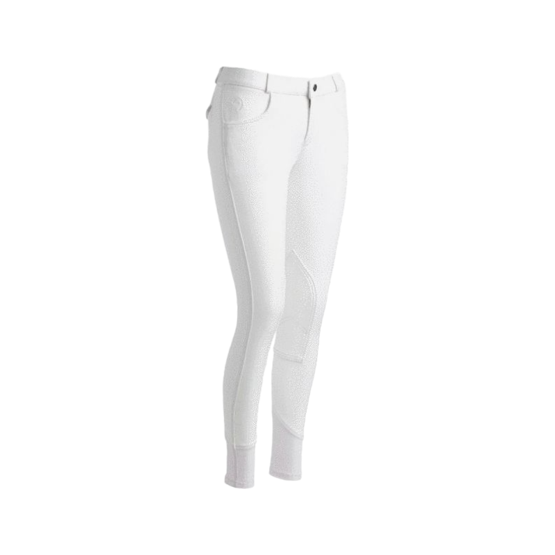 Equithème - Pro unisex children's riding pants white