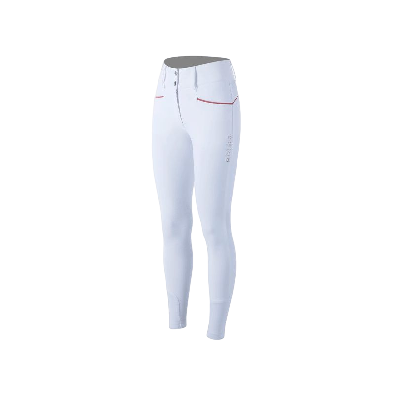 Animo Italia - Pantalon d'équitation femme Noley blanc/ orange | - Ohlala