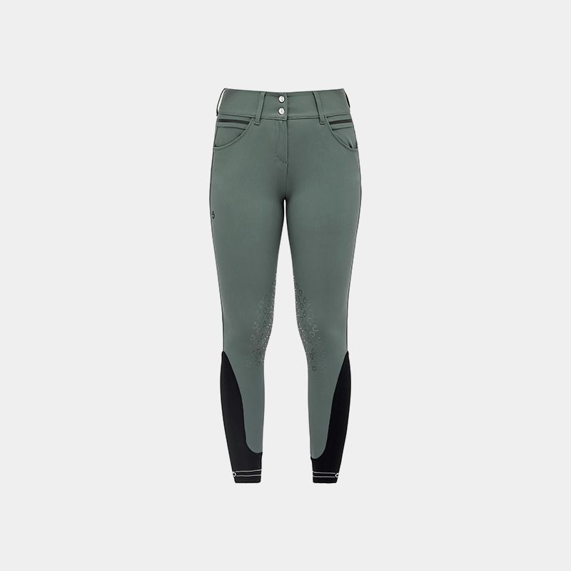 Cavalleria Toscana - Pantalon d'équitation femme foliage green | - Ohlala