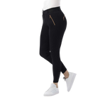 Equithème - Kenya black women's riding breeches | - Ohlala