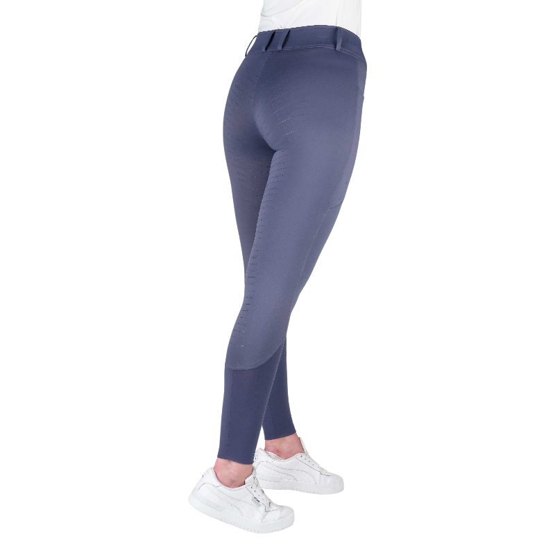 Equithème - Pantalon d'équitation femme Elsa Je t'aime lilas | - Ohlala