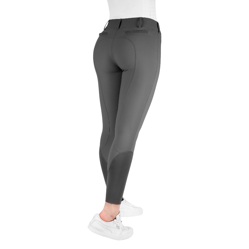 Equithème - Women's Sally anthracite riding breeches | - Ohlala
