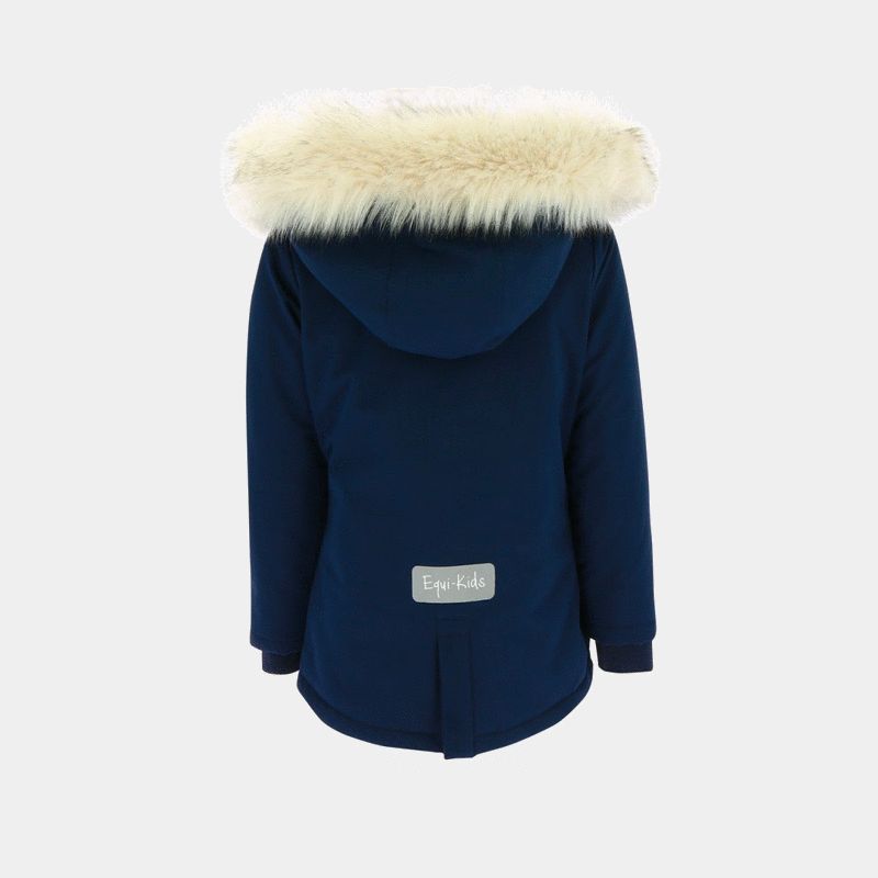Equi-kids - Parka "Praline" marine | - Ohlala